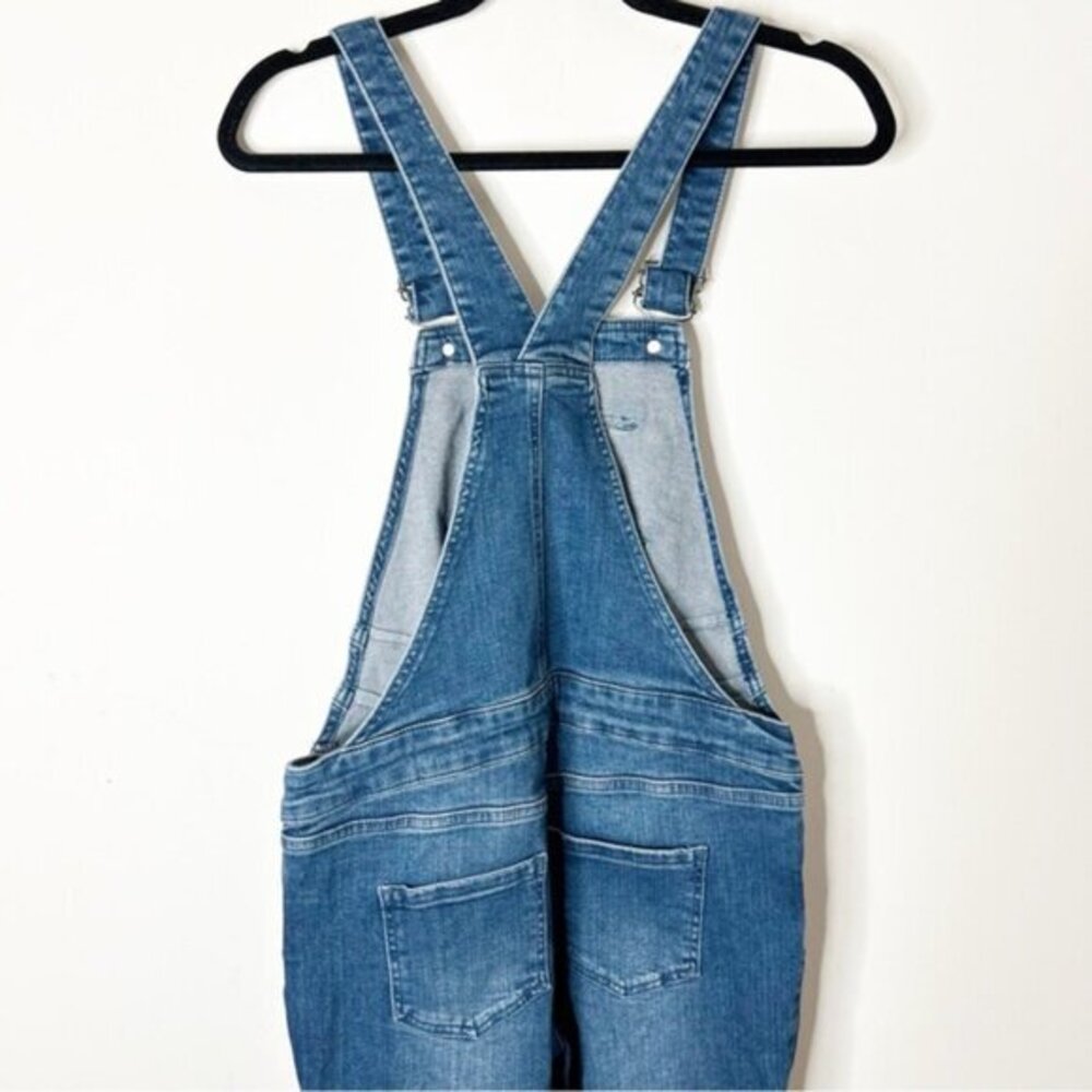 Seraphine Trav Denim Maternity Overalls Dungaree Size 4M Pregnancy Motherhood - Picture 6 of 16